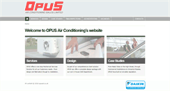 Desktop Screenshot of opusair.co.uk