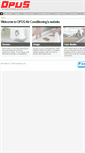 Mobile Screenshot of opusair.co.uk
